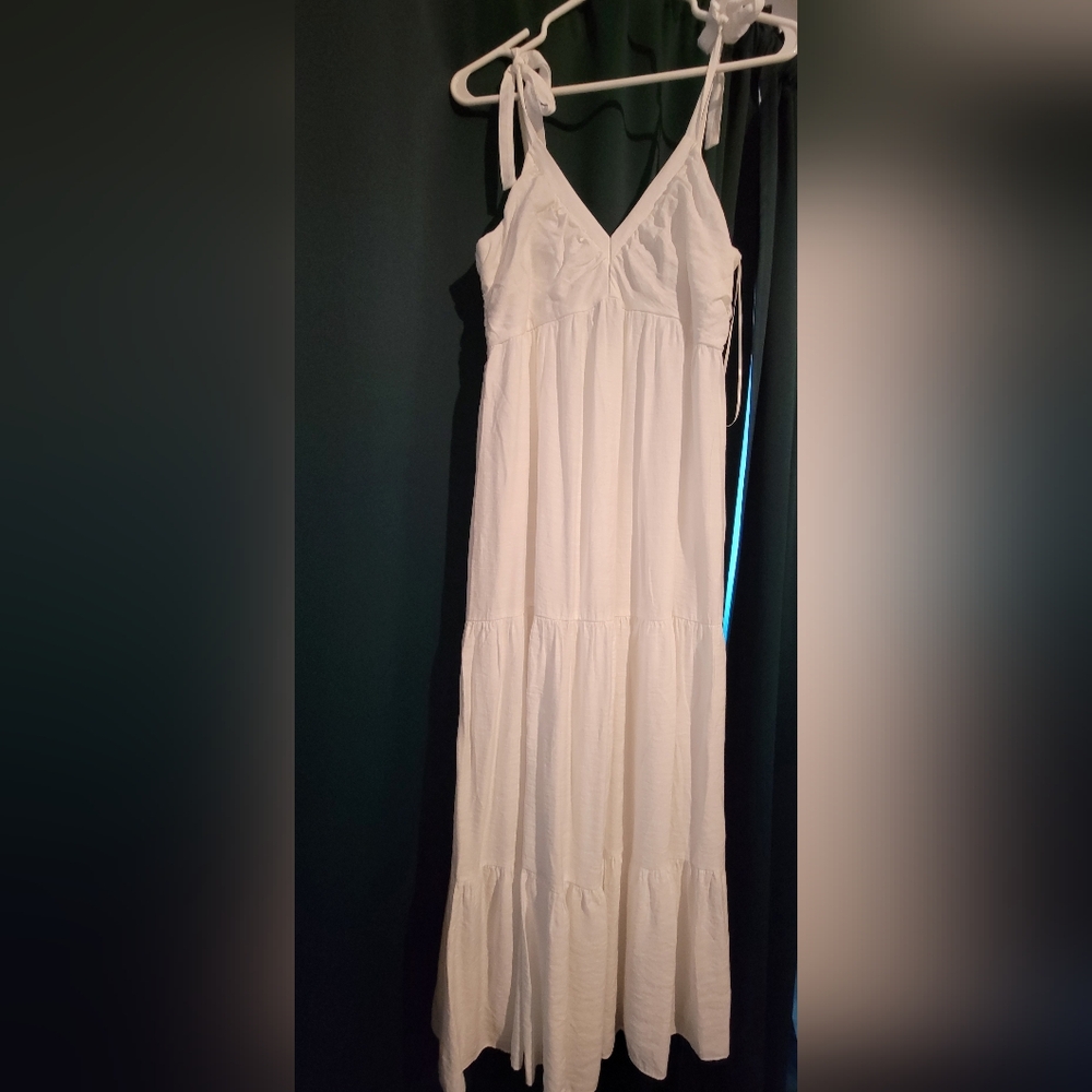 Express Maxi Dress White Medium